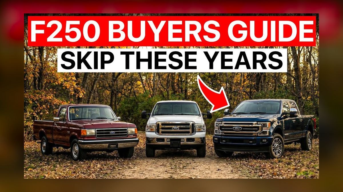 Best Ford F-250 Model Years (Ranked) in 2027