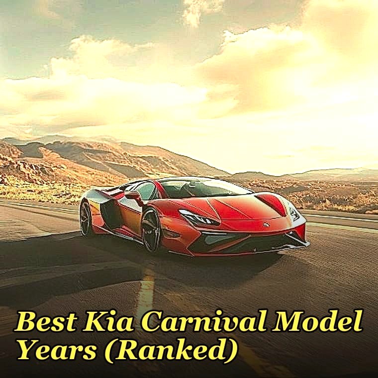 Best Kia Carnival Model Years (Ranked)