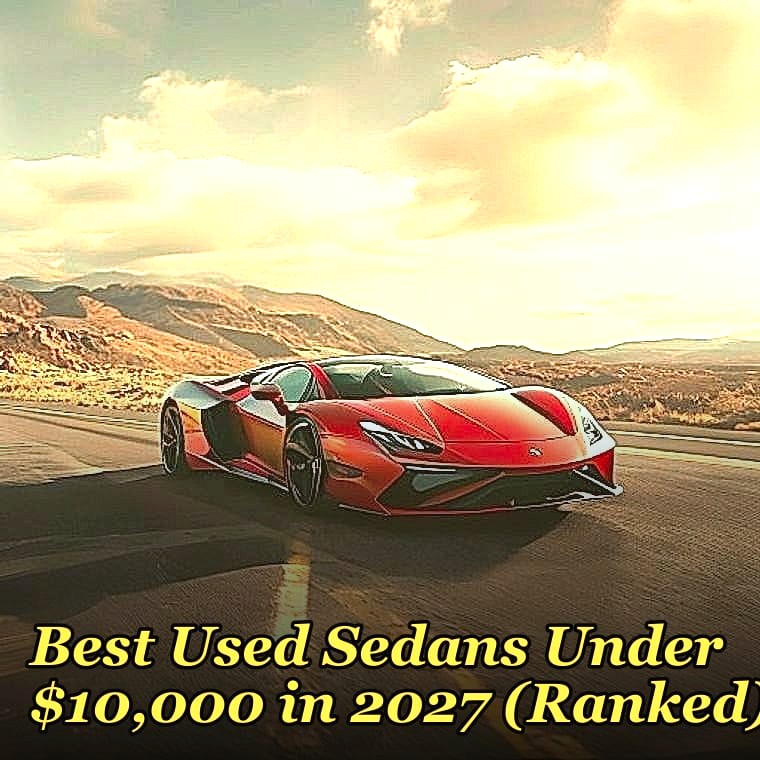 Best Used Sedans Under $10,000 in 2027 (Ranked)
