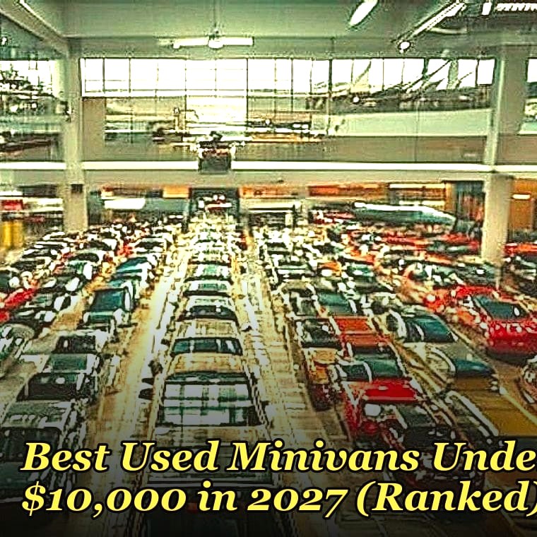 Best Used Minivans Under $10,000 in 2027 (Ranked)