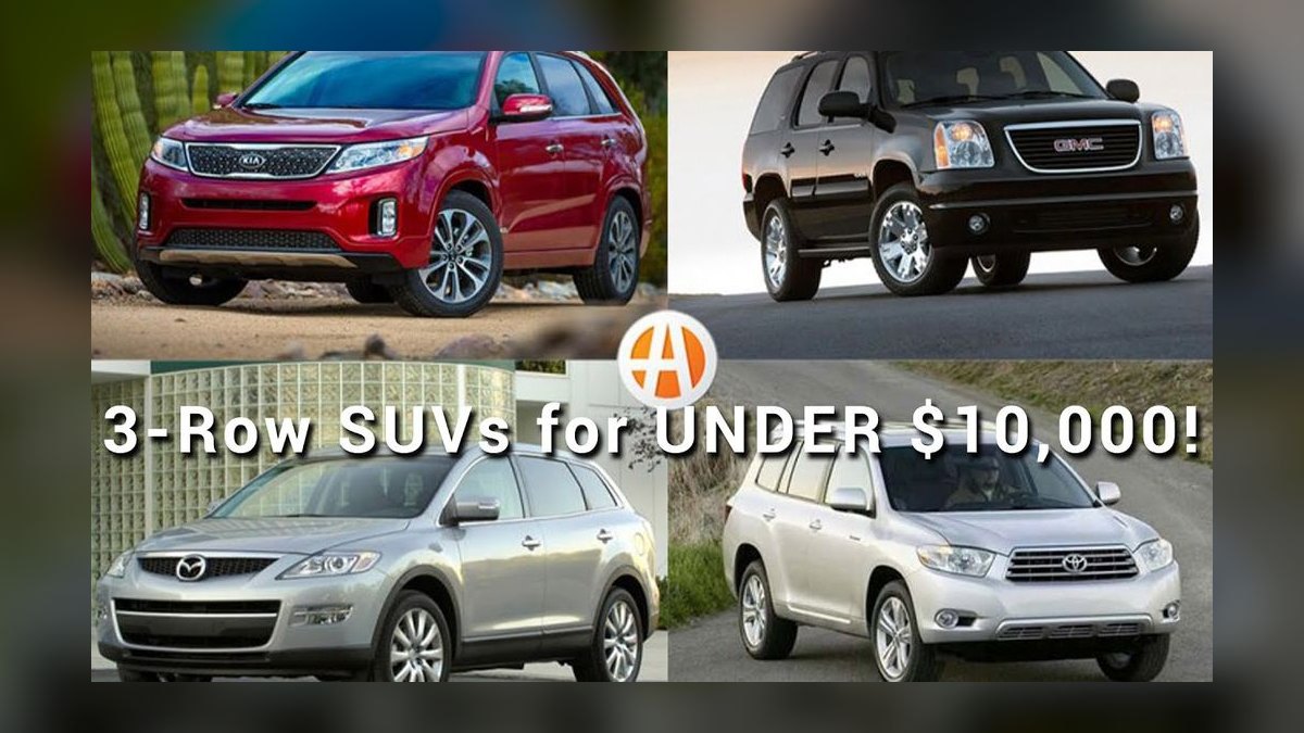 Best Used 3-Row SUVs Under $10,000 in 2027 (Ranked)