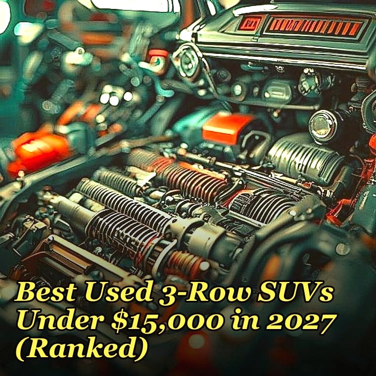 Best Used 3-Row SUVs Under $15,000 in 2027 (Ranked)