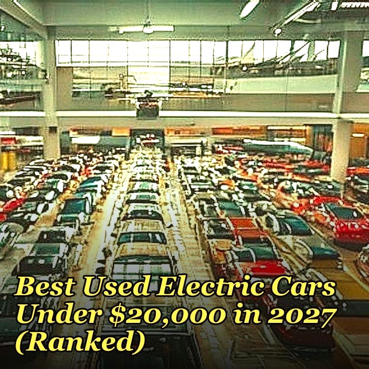 Best Used Electric Cars Under $20,000 in 2027 (Ranked)
