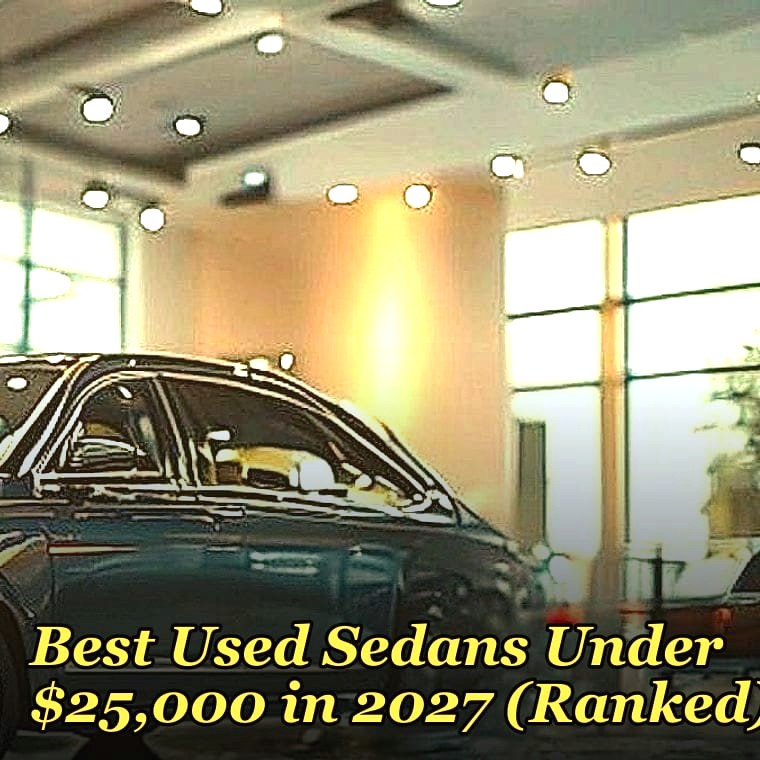 Best Used Sedans Under $25,000 in 2027 (Ranked)