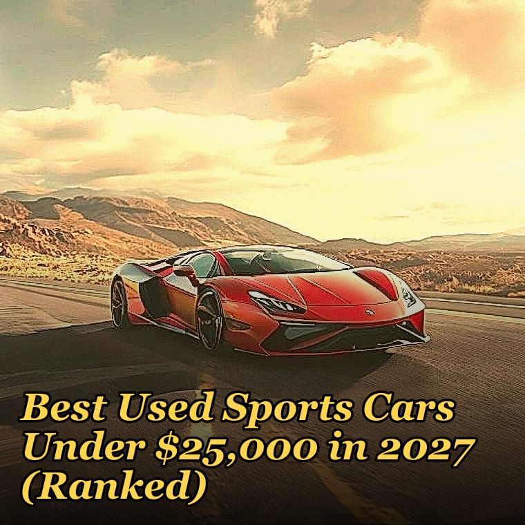Best Used Sports Cars Under $25,000 in 2027 (Ranked)