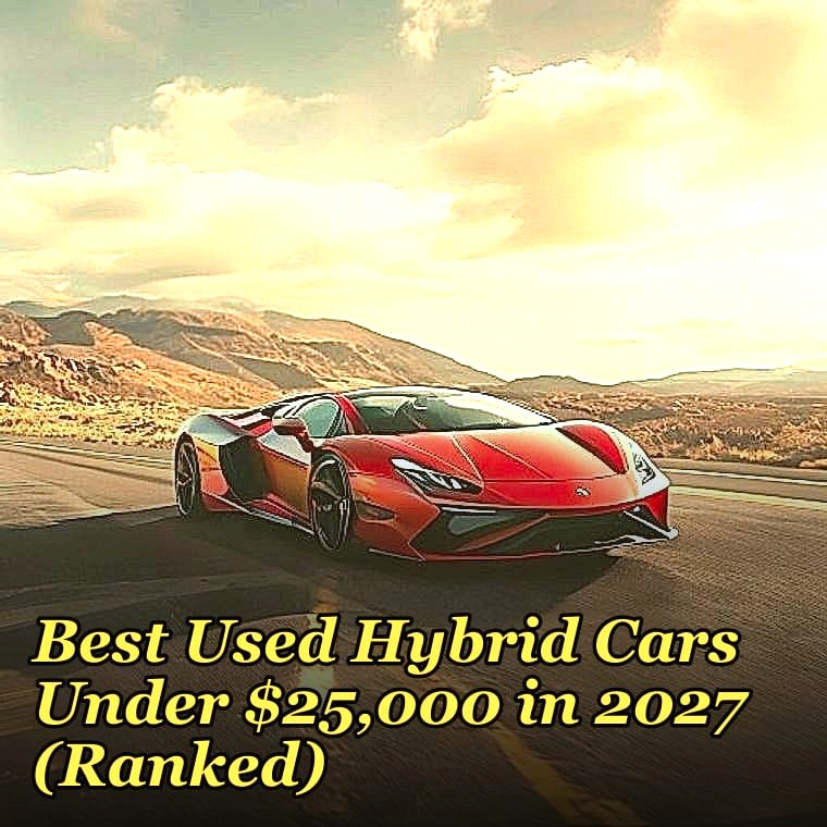 Best Used Hybrid Cars Under $25,000 in 2027 (Ranked)