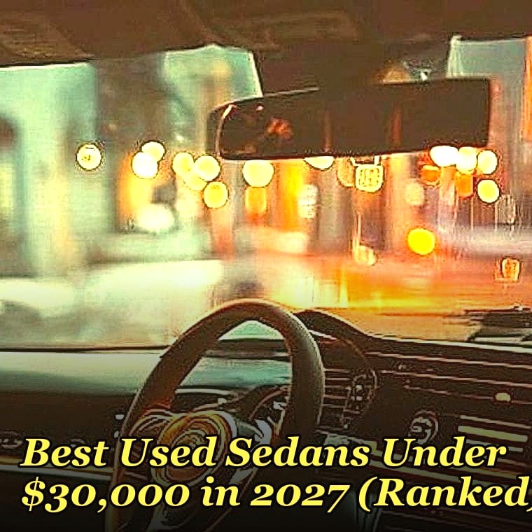 Best Used Sedans Under $30,000 in 2027 (Ranked)
