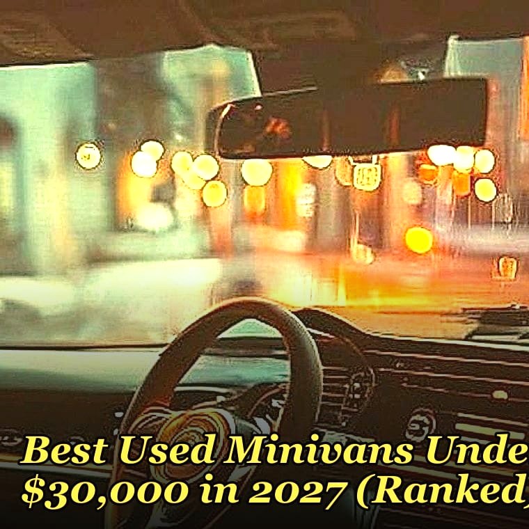 Best Used Minivans Under $30,000 in 2027 (Ranked)
