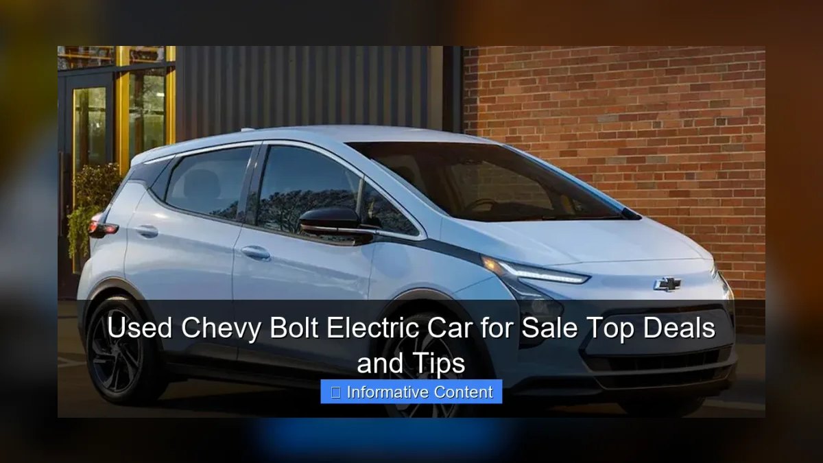Best Used Electric Cars Under $30,000 in 2027 (Ranked) — figure 2