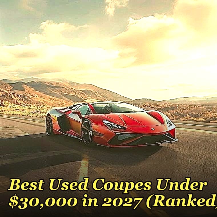 Best Used Coupes Under $30,000 in 2027 (Ranked)