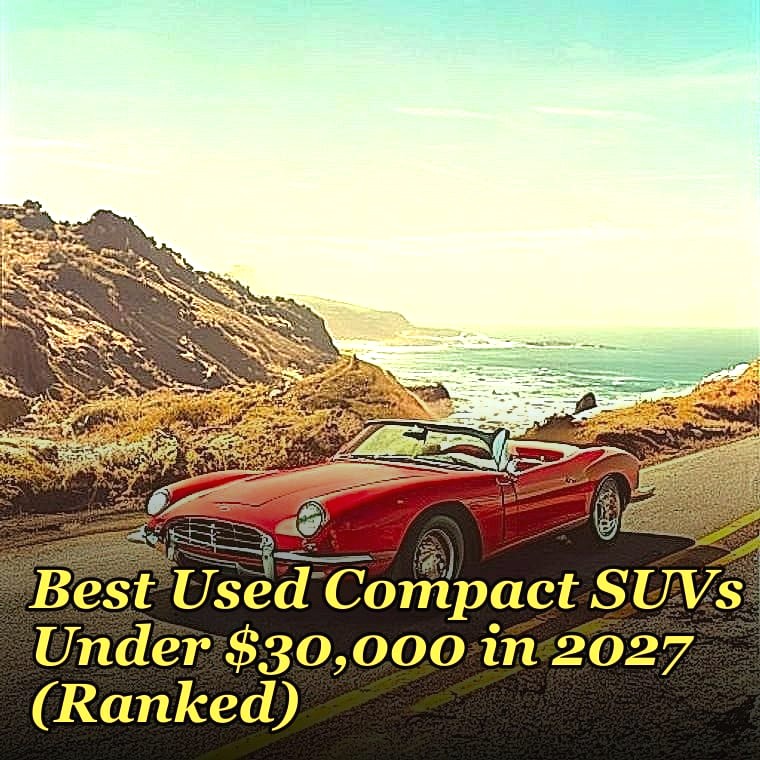 Best Used Compact SUVs Under $30,000 in 2027 (Ranked)