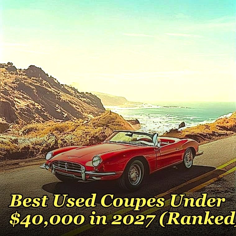 Best Used Coupes Under $40,000 in 2027 (Ranked)