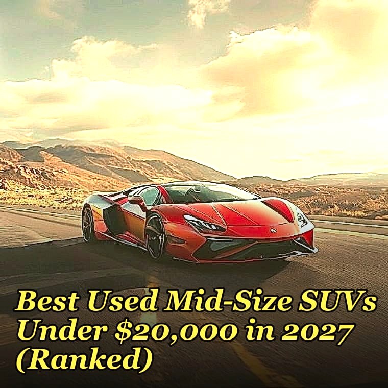 What are the most reliable pre-owned mid-size SUVs for under $20,000 in 2027, and which models have the lowest long-term maintenance costs in rust-prone northern states?