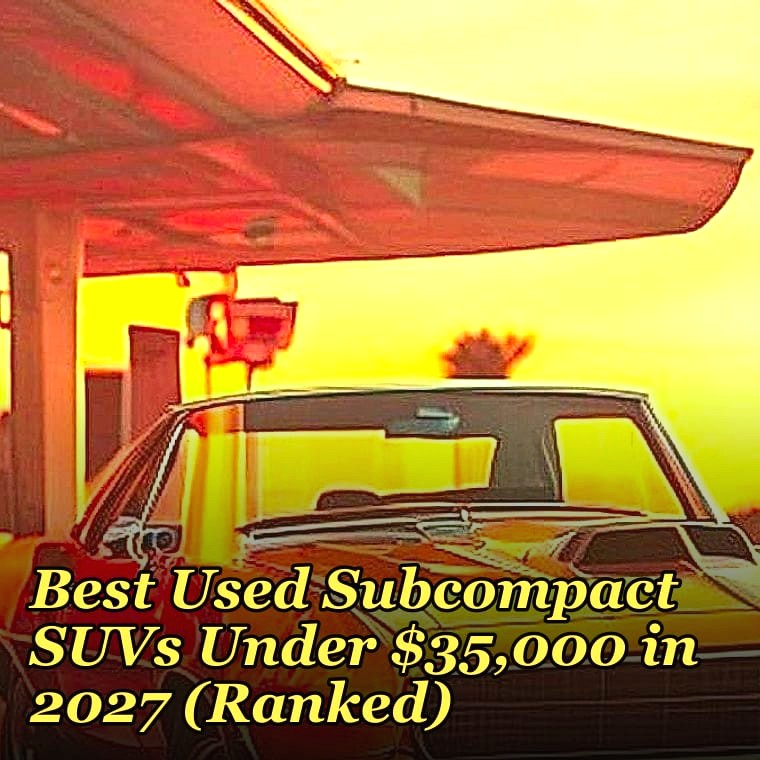 What are the top-rated pre-owned subcompact SUVs for urban commuters in 2027, considering city fuel efficiency, parking ease, and low maintenance costs near downtown Seattle?
