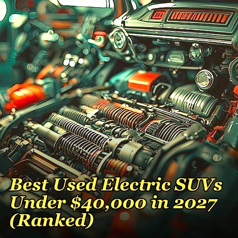 What are the top-rated used electric SUVs under $40,000 for 2027 that offer the longest battery range and fastest charging speeds, and which models have specific regional service network advantages?