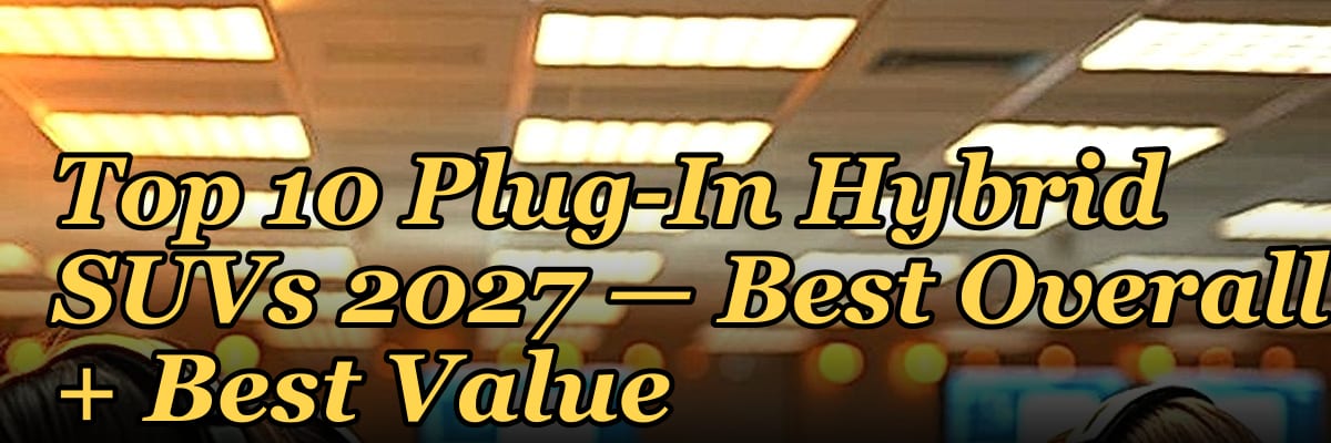 Top 10 Plug-In Hybrid SUVs 2027 — Best Overall + Best Value