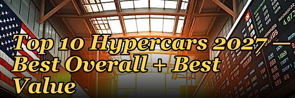 Top 10 Hypercars 2027 — Best Overall + Best Value