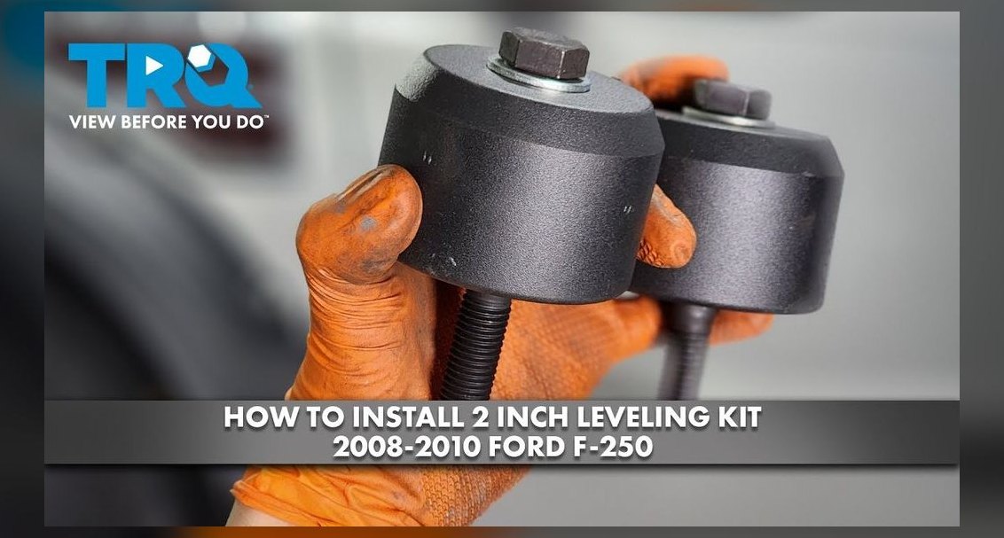 How do I install a leveling kit on a 2027 F-150 in 2027?