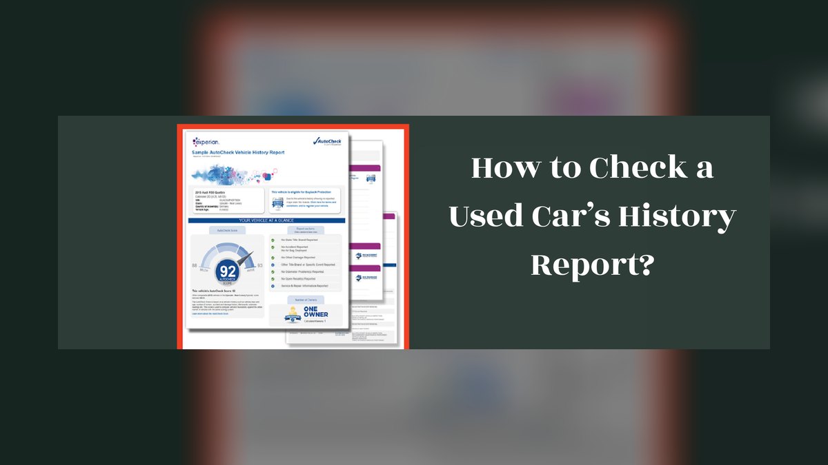 How do I check a used car's history before buying in 2027 — figure 1