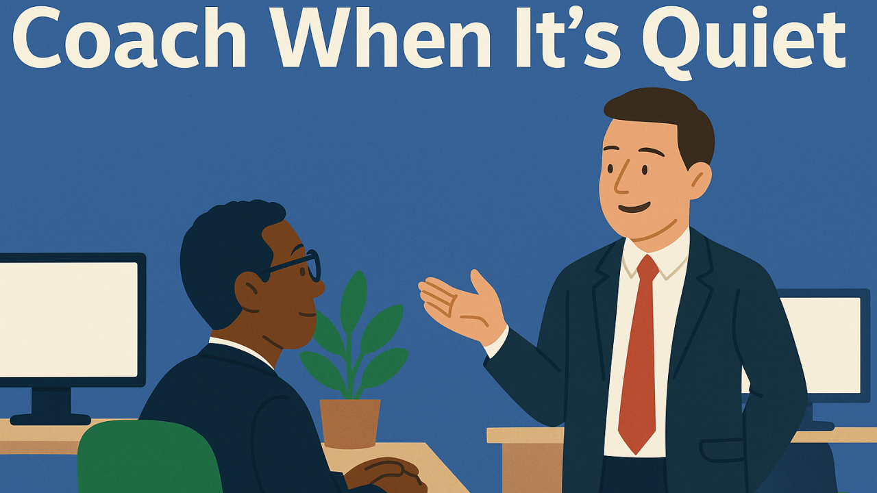 How do you coach reps to handle 'I'm not interested' on a cold call — figure 3