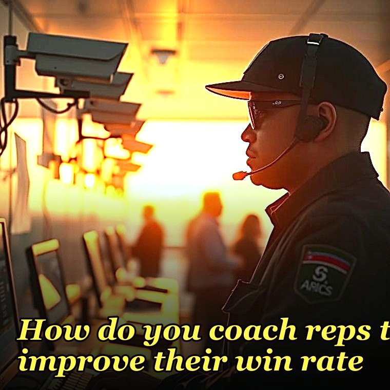 How do you coach reps to improve their win rate?