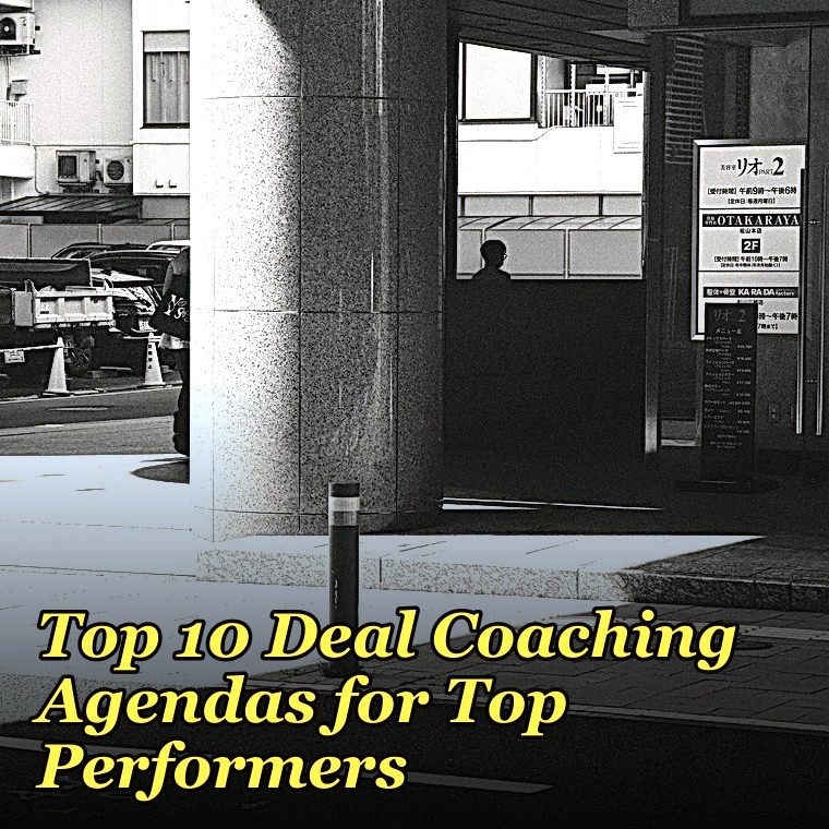 Top 10 Deal Coaching Agendas for Top Performers in 2027