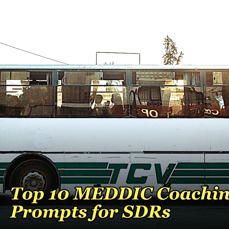 Top 10 MEDDIC Coaching Prompts for SDRs in 2027