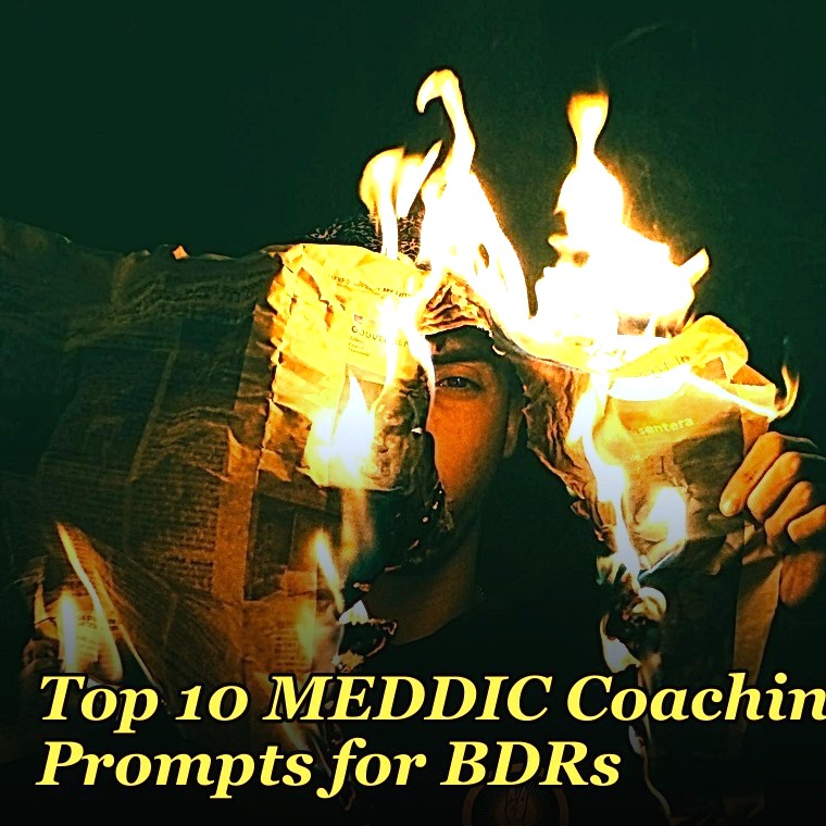 Top 10 MEDDIC Coaching Prompts for BDRs in 2027