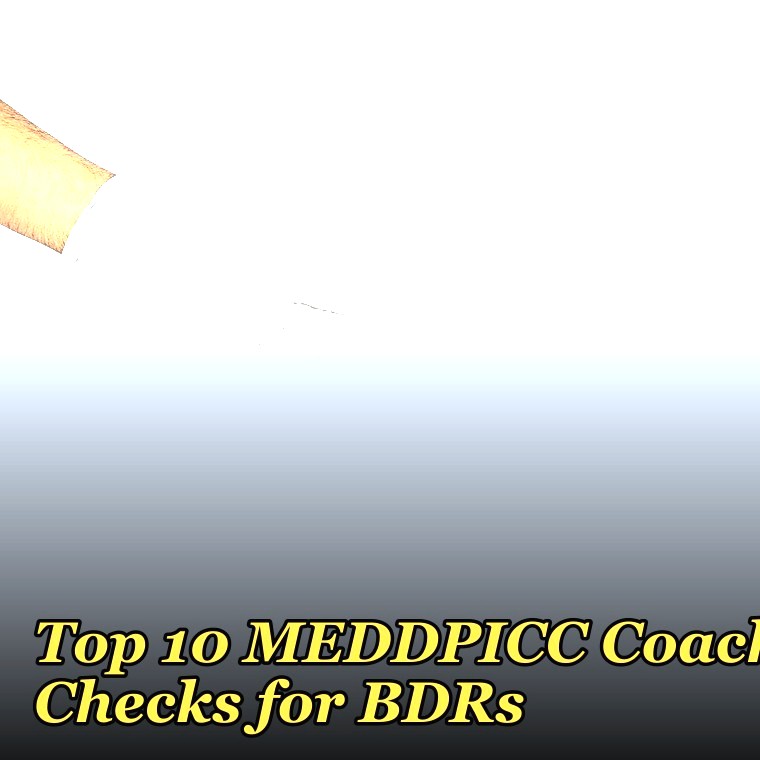 Top 10 MEDDPICC Coaching Checks for BDRs in 2027