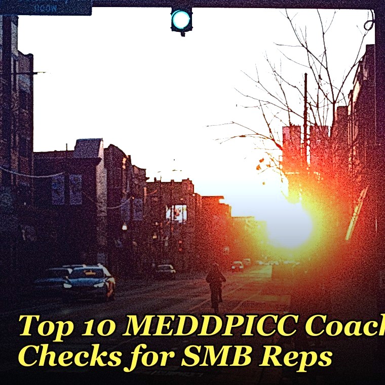 Top 10 MEDDPICC Coaching Checks for SMB Reps in 2027