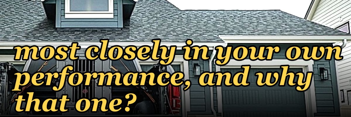 What metric do you track most closely in your own performance, and why that one?