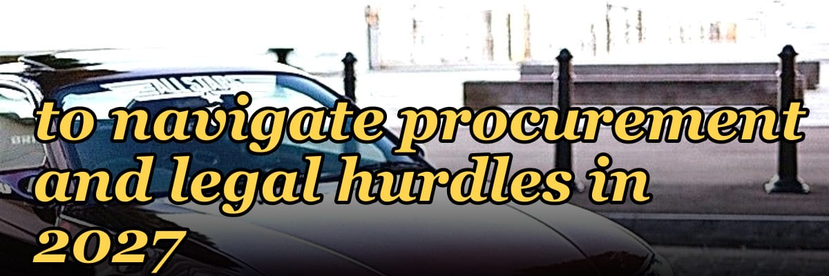 How do you coach a rep to navigate procurement and legal hurdles in 2027