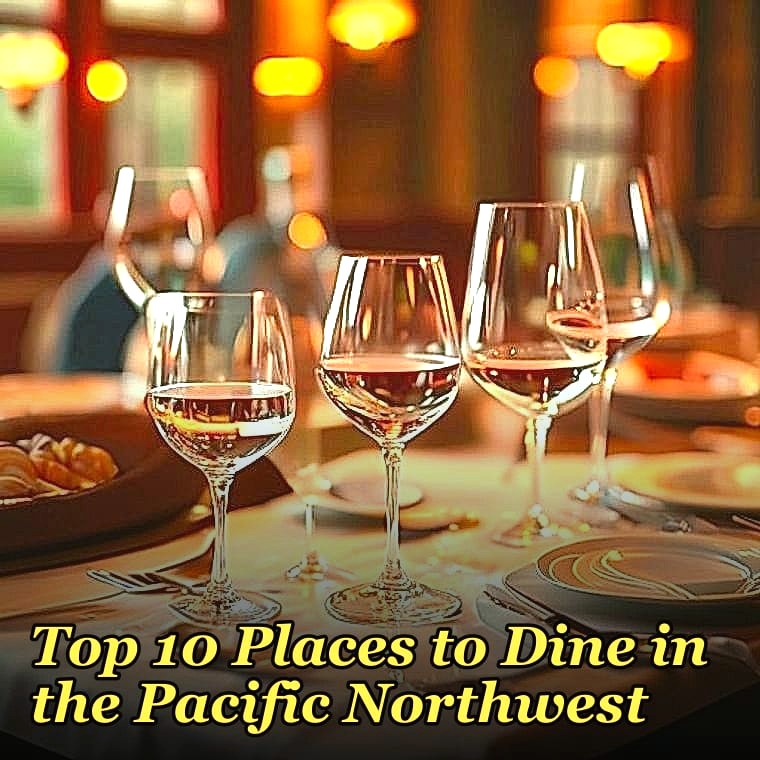 Top 10 Places to Dine in the Pacific Northwest