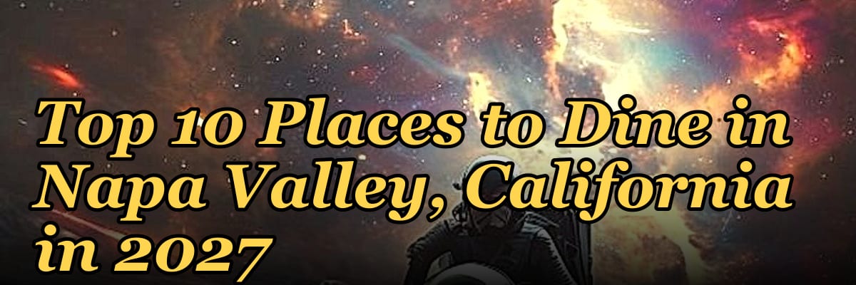 Top 10 Places to Dine in Napa Valley, California in 2027
