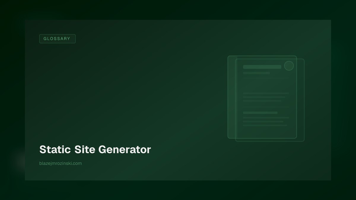 Top 10 Static Site Generators for Portfolio-Building Developers in 2027