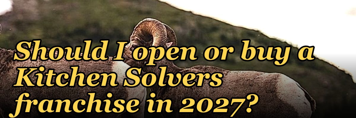 Should I open or buy a Kitchen Solvers franchise in 2027?