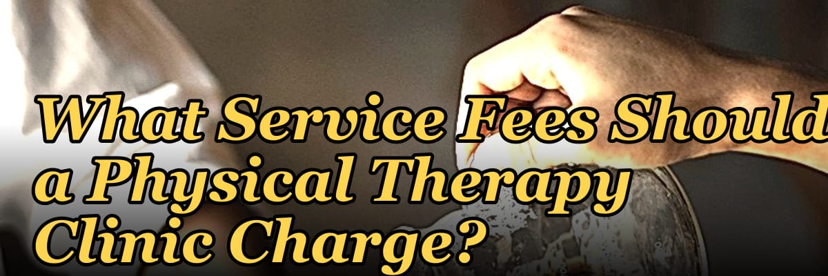 What Service Fees Should a Physical Therapy Clinic Charge?