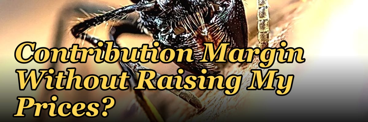 How Do I Raise Contribution Margin Without Raising My Prices?