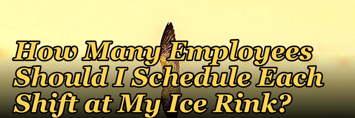 How Many Employees Should I Schedule Each Shift at My Ice Rink?