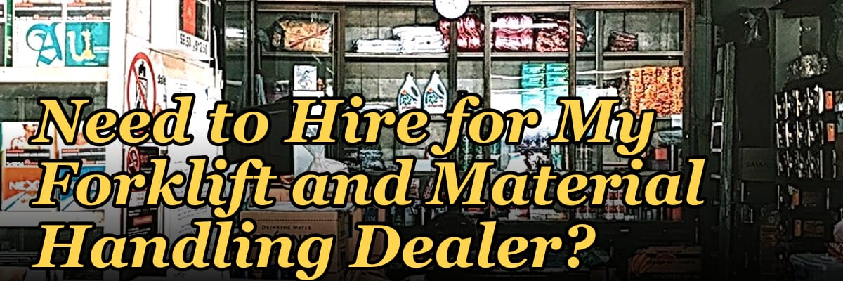 How Many Sales Reps Do I Need to Hire for My Forklift and Material Handling Dealer?