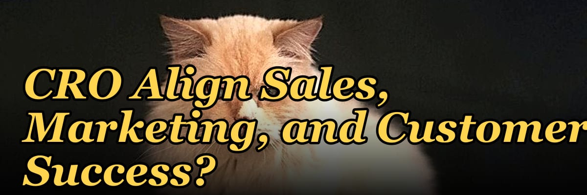 How Does a Fractional CRO Align Sales, Marketing, and Customer Success?