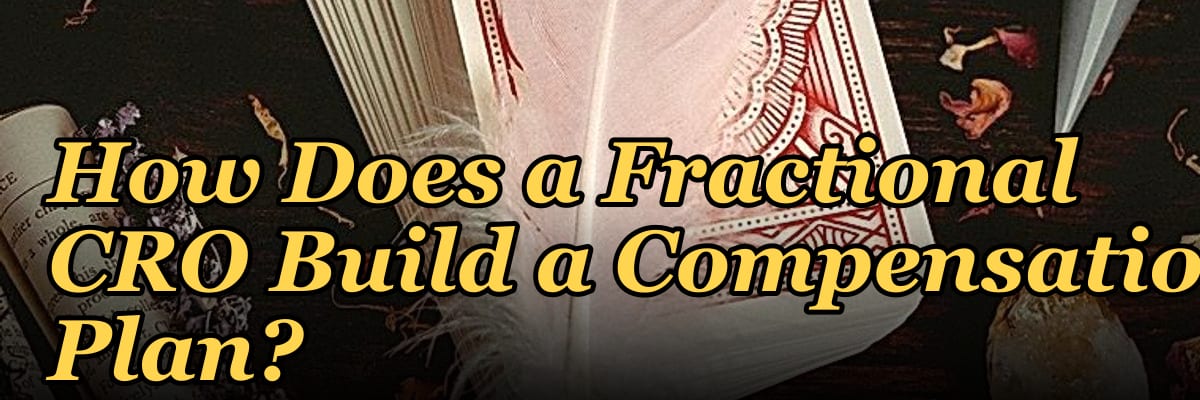 How Does a Fractional CRO Build a Compensation Plan?