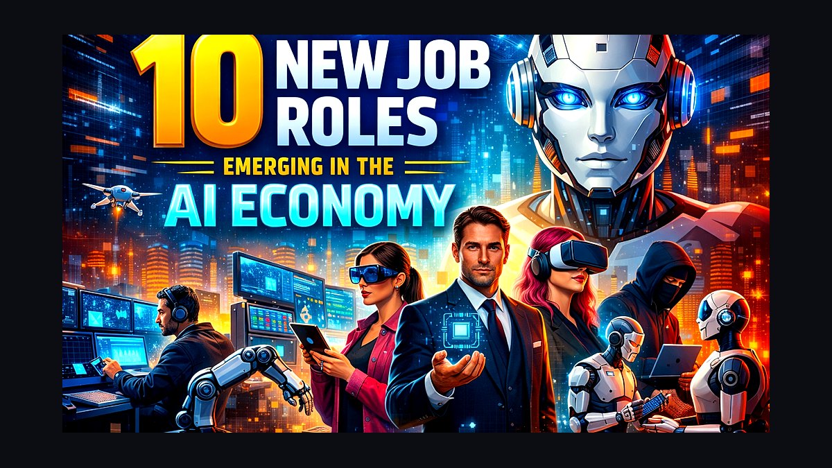 What are the top 10 emerging job roles in artificial intelligence for 2027