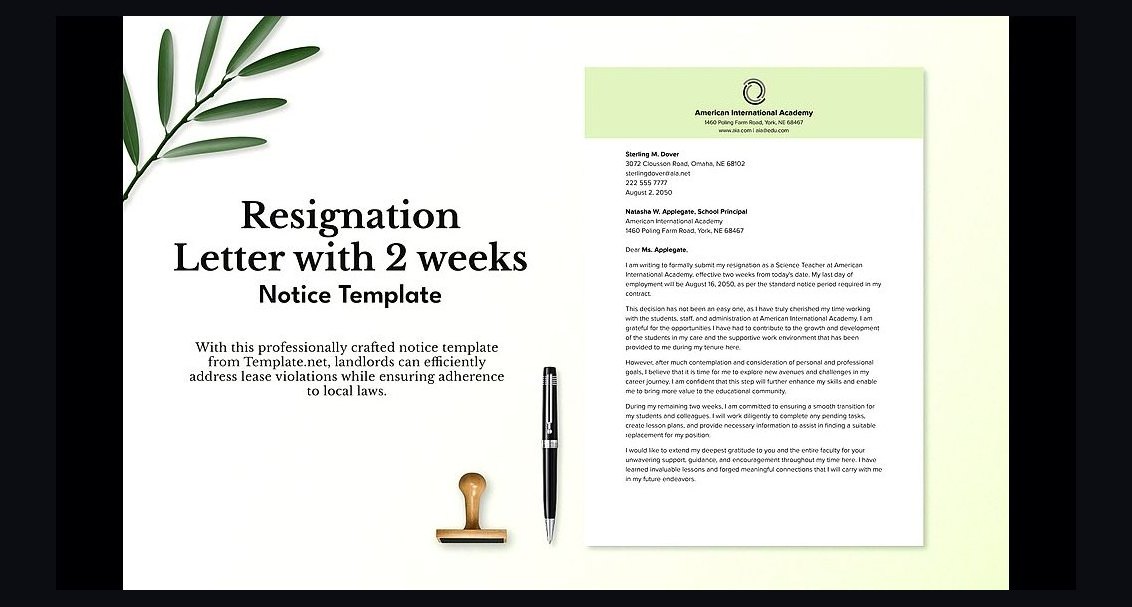 How to write a resignation letter that leaves a positive impression in 2027