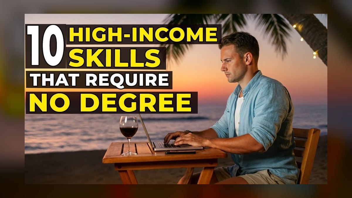 What are the top 10 high-income skills that don't require a degree in 2027