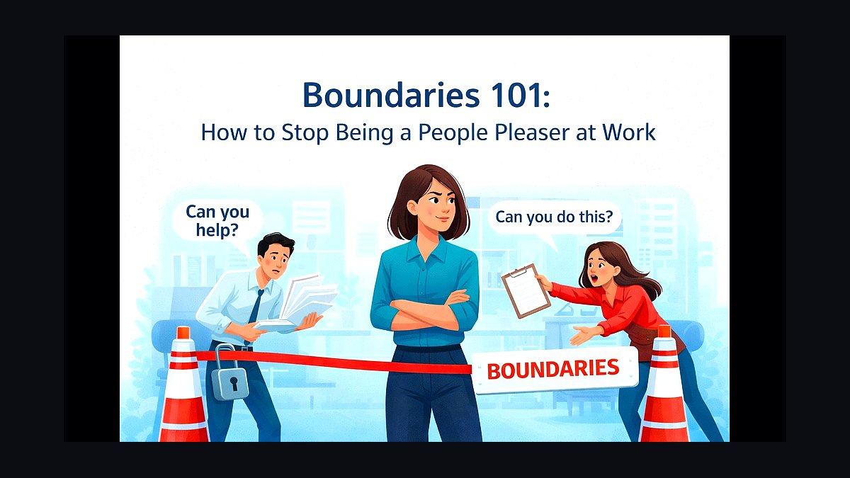 How to stop being a people pleaser at work without burning bridges in 2027