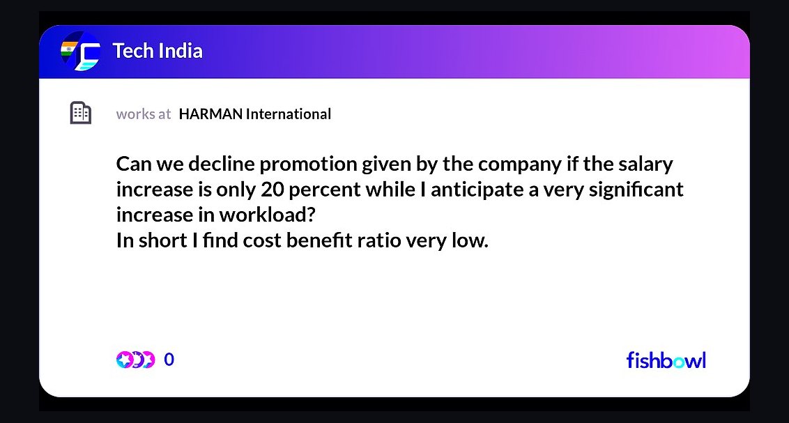 How to decline a promotion without hurting your career prospects in 2027