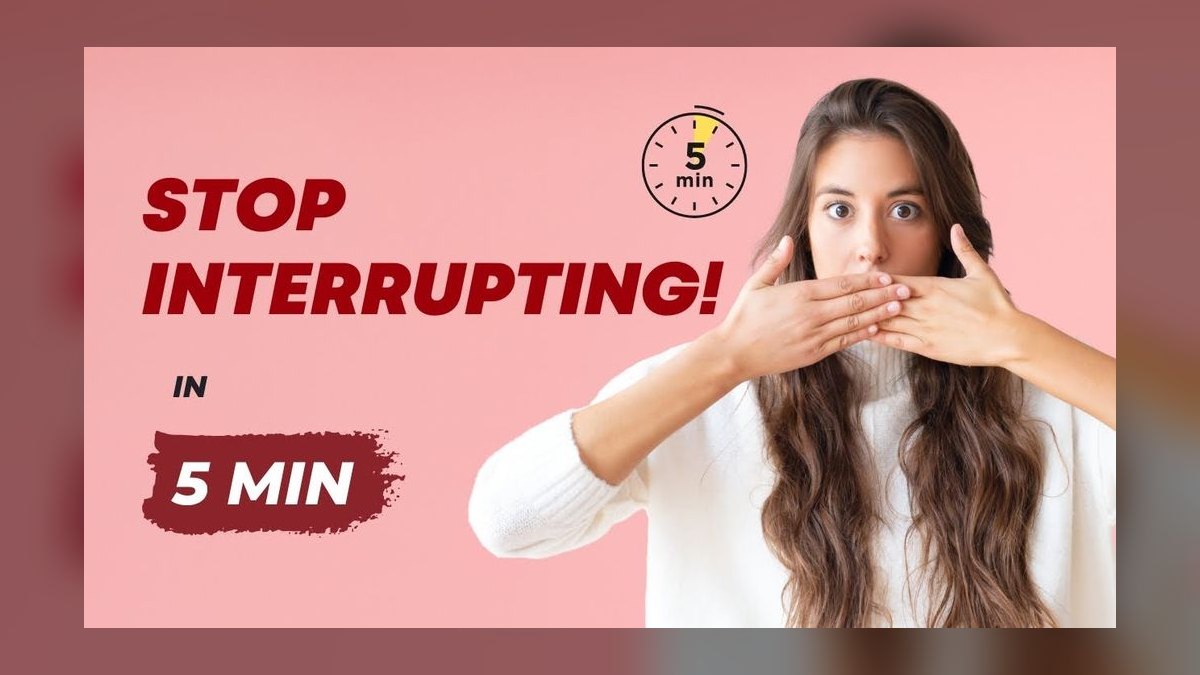 How do I stop interrupting people when I'm excited in a conversation — figure 1
