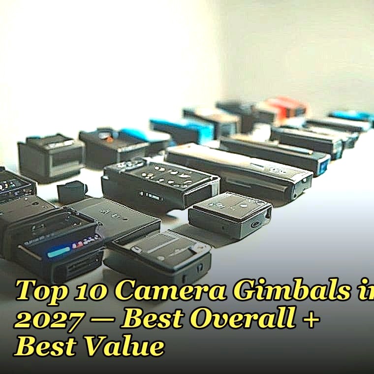 Top 10 Camera Gimbals in 2027 — Best Overall + Best Value