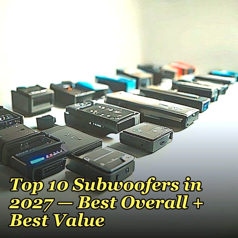 Top 10 Subwoofers in 2027 — Best Overall + Best Value
